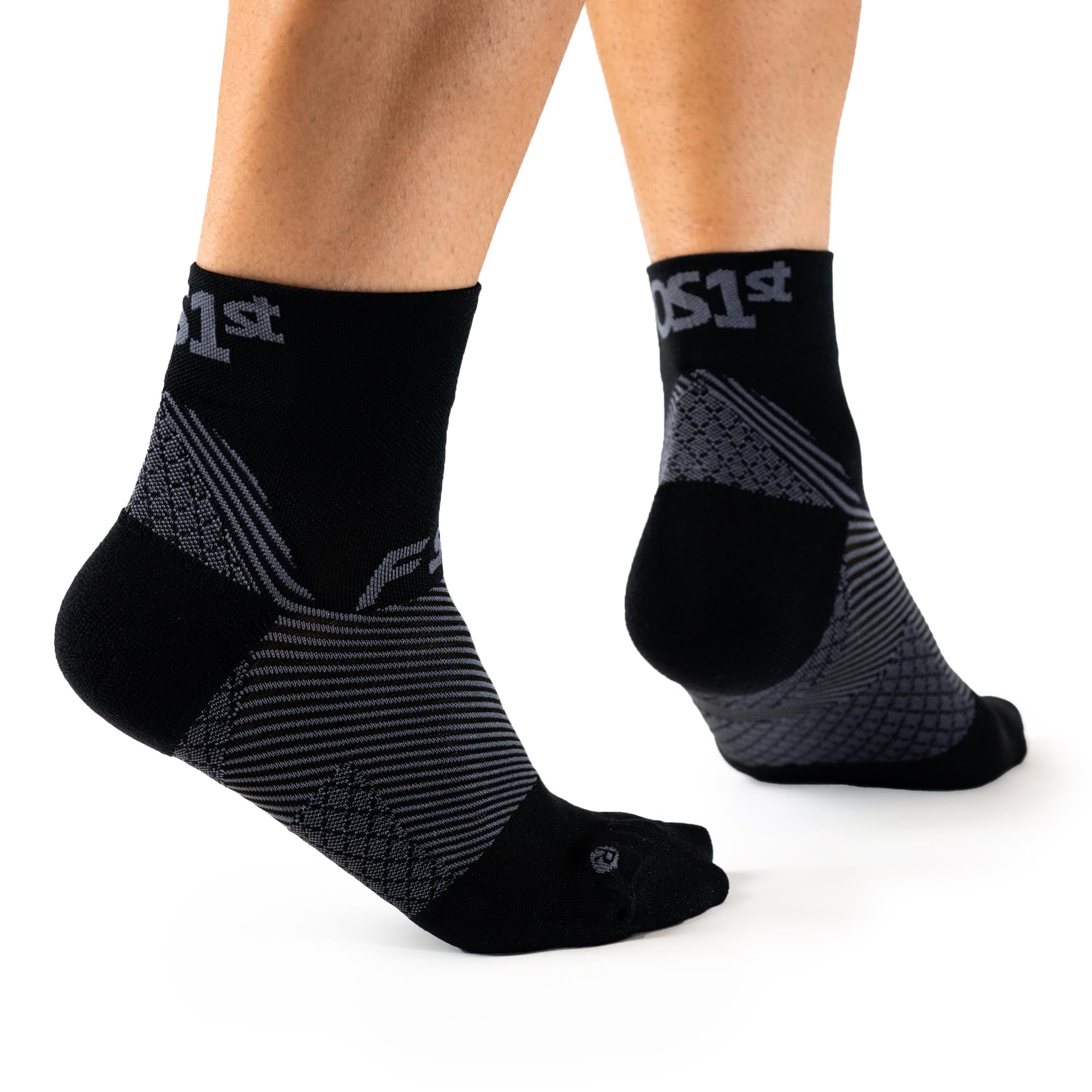 ORTHOSLEEVE FS4 Orthotic Socks XL Black