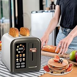 SEEDEEM Toaster 2 Slice, Full Touch Control