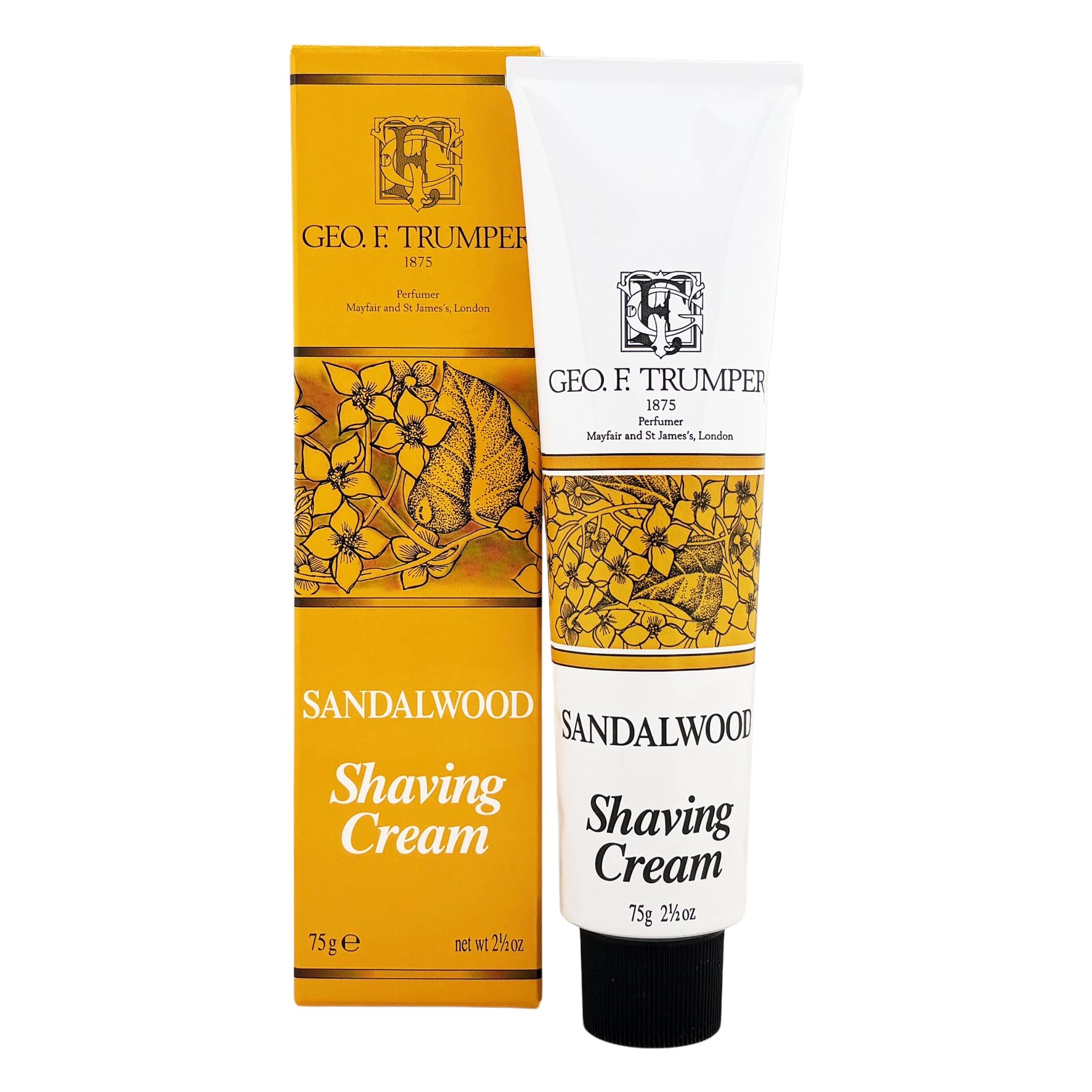 Geo F Trumper Shave Cream - Sandalwood 75gm Tube