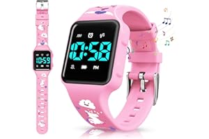 VTAIGE Potty Training Watch for Toddlers & Kids with Countdown, Flashing Lights, Fun Music or Vibration Alerts - Waterproof Interactive Toilet Training Reminder for Boys & Girls Ages 2-9