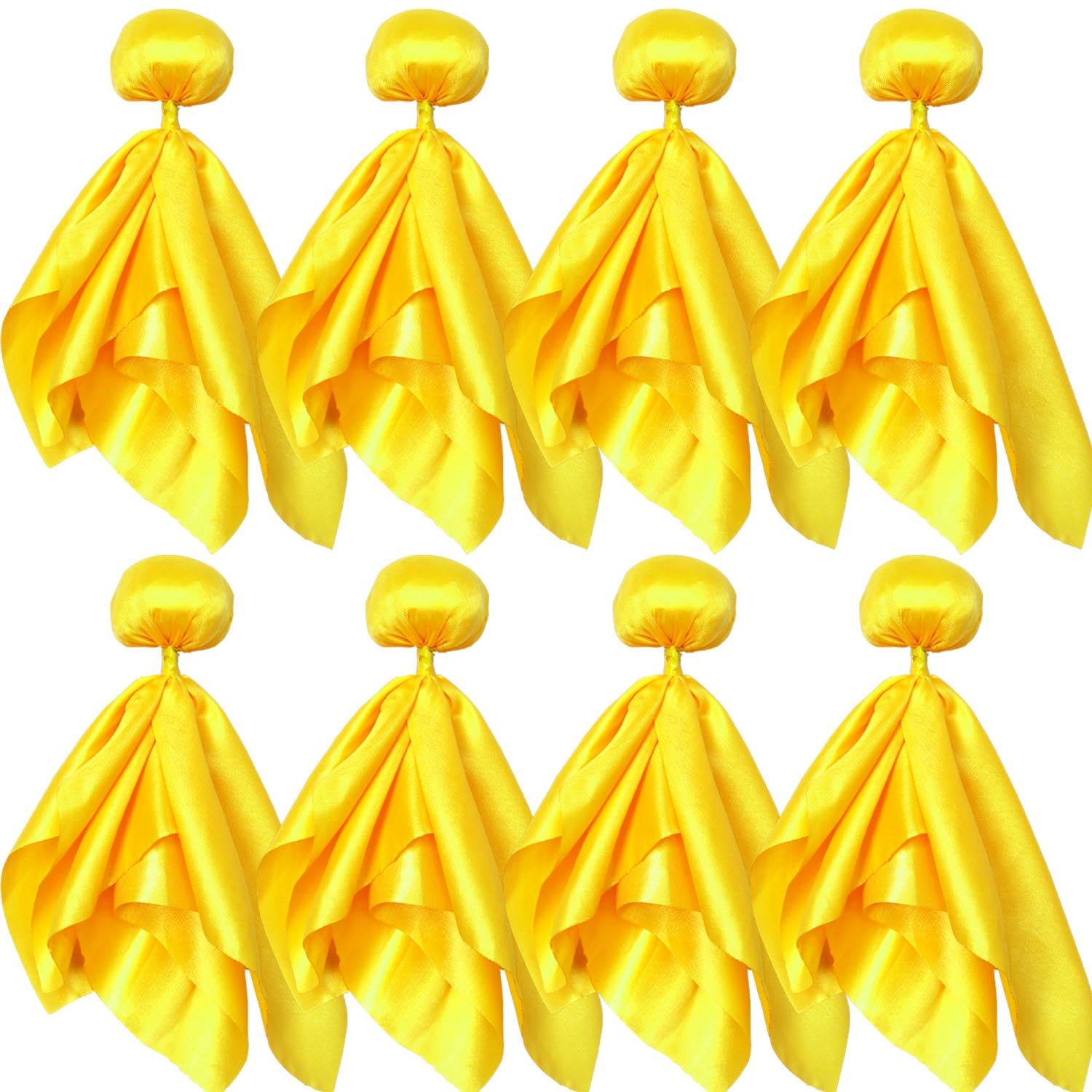 Photo 1 of Ahuimeius 8 Pcs Yellow Penalty Flag Football Flags, Referee Flag, Lacrosse,Sports Fan for Football Games Party Accessory Referee Game Party