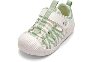 Balabala Toddler Girls Boys Sandals Breathable Walking Shoes Lightweight Sport Sandals Mesh Upper Toddler Sneakers with Hook and Loop