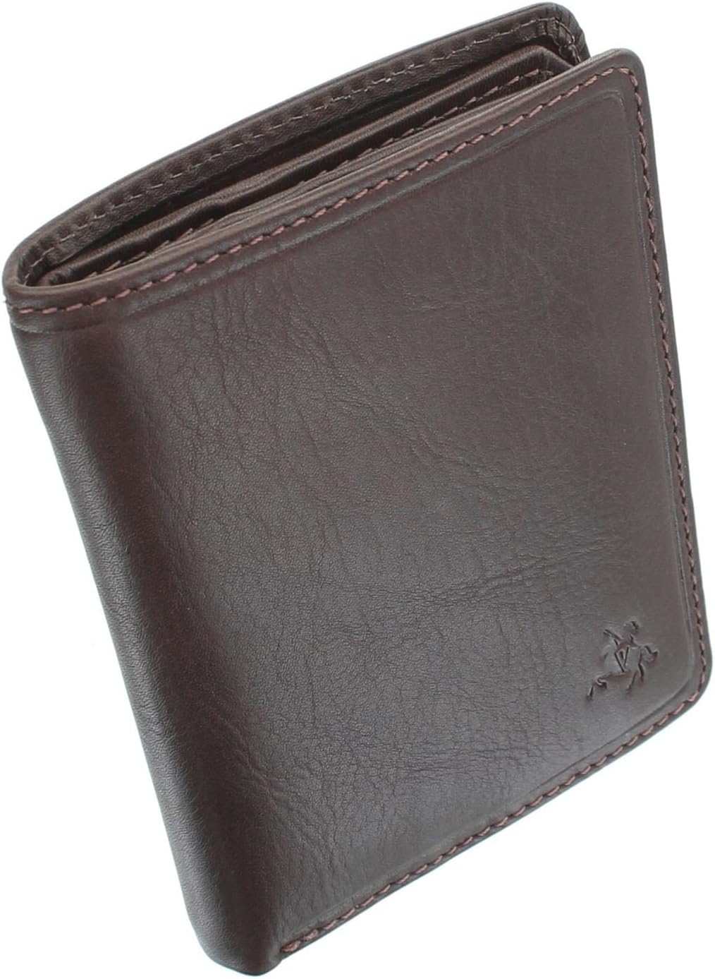 VISCONTI Tuscany Collection Xavi Leather Wallet with RFID Protection TSC39 Brown - Image 5