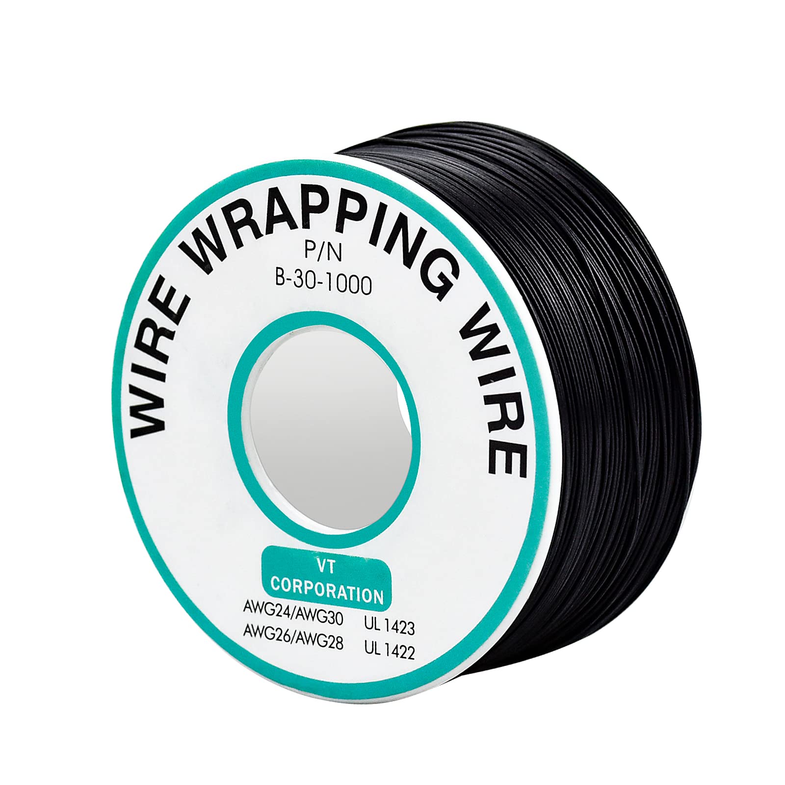 30AWG 0.25mm Tinned Copper Wire, Single Copper Cable Beach Temperature Resistance 105℃ 250 Metres Copper Wire Insulation Test Packaging Cable