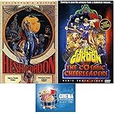 Flesh Gordon 1 One & Flesh Gordon 2 Two Meets The Cosmic Cheerleaders 2 DVD Set with Bonus Art Card