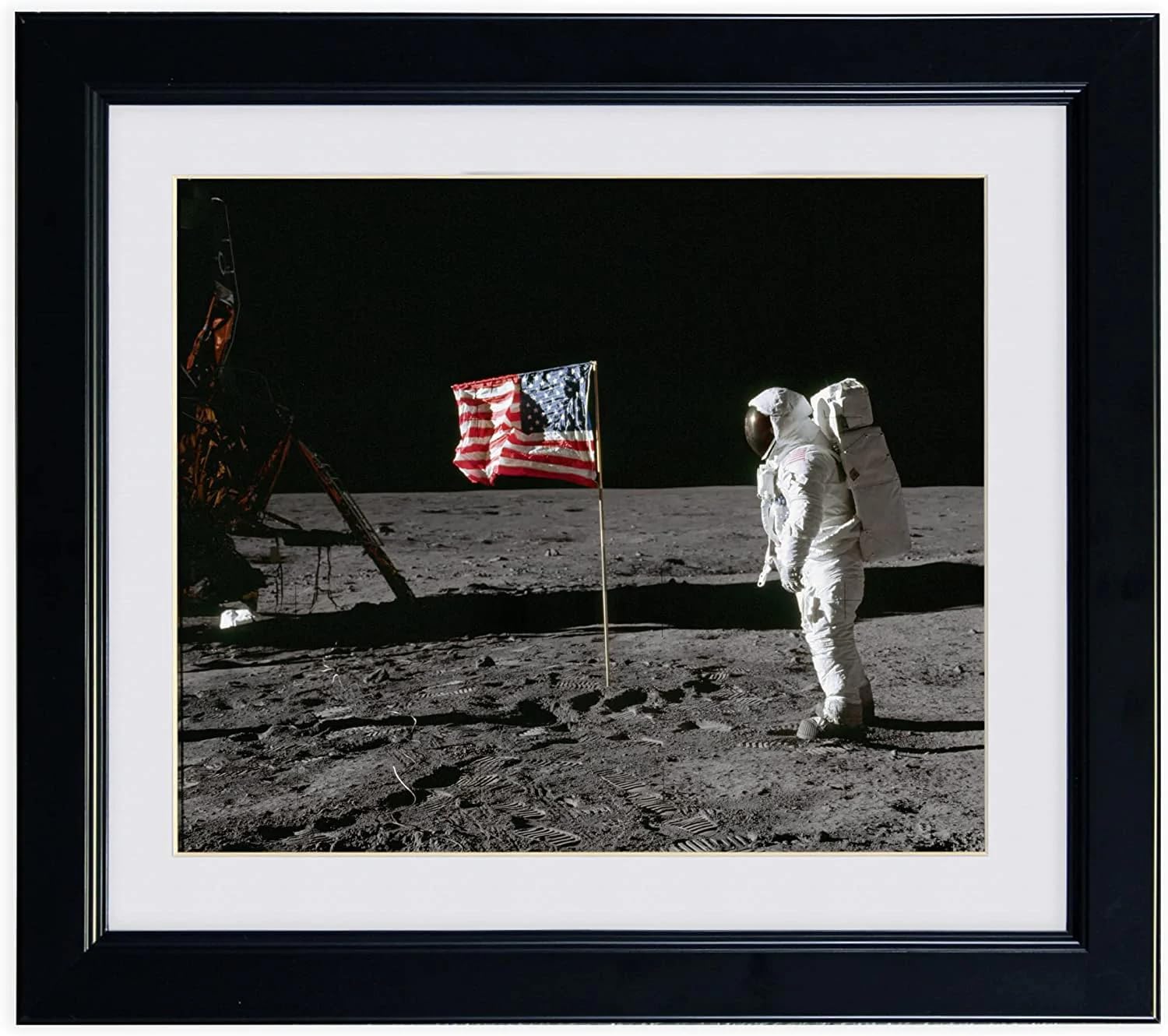Photographs - The Moon Landing - Framed Photo