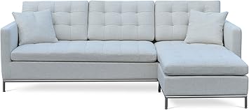 Amazon Com Soho Concept Taxim Sectional Sofa With Stainless Steel