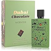 A CENTER Dubai Chocolate Men/Women Cologne Eau De Parfume with Coffee,Vanilla,Caramel,Amberwood & Cardamom Notes Perfume for Men/Women 3.4 Fl Oz