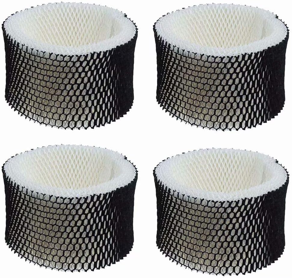 IN VACUUM HWF62 Humidifier Filters for Holmes A Filter HWF62 HWF62CS HWF62D Replacement Wicks, 4 Pack Filters Also for Sunbeam & Honeywell Compare to Part HWF62