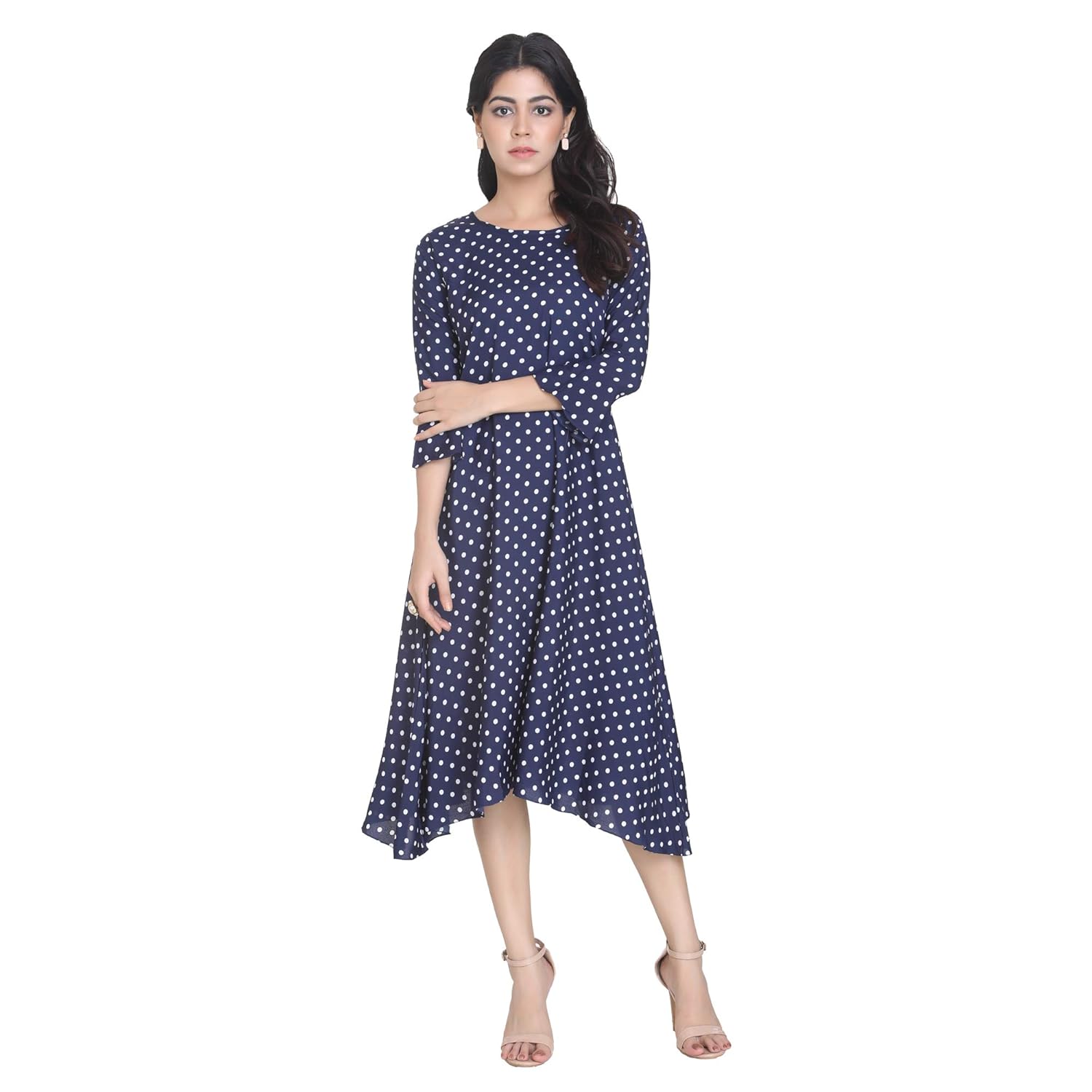 one piece dress knee length