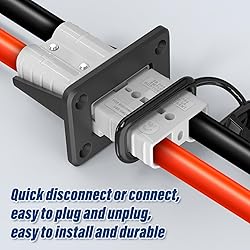 QCDENG 4PCS 50Amp Battery Quick Connect/Disconnect