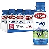 Darigold Shelf Stable Milk 2 Percent, 15g Protein (14oz, 12ct) | 12 Essential Nutrients, Lactose Free, rsBT Free, Reduced Fat, On the Go Shelf Stable Milk 2 Percent