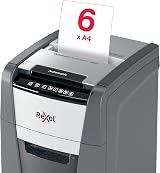 Rexel Optimum Auto Feed+ 100 Sheet Micro Cut Shredder P-5 Security 34 L Bin view 3