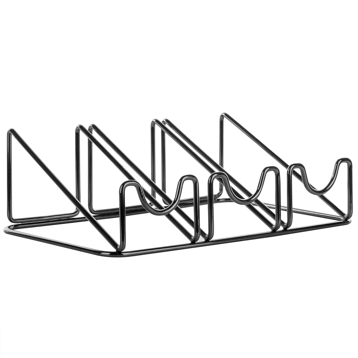 Tabletop Wine Racks MyGift Modern Gunmetal Gray Wire Tabletop 3Bottle