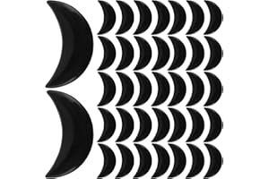 SHINEOFI 200PCS Crescent Moon Shape Plastic Doll Mouths for Handmade Crafts DIY Plush Puppet Accessories Easy