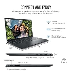 Dell Inspiron 15 3000 Laptop Computer, 15.6 Inch