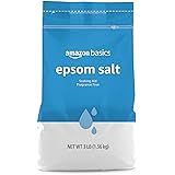 Amazon Basics Epsom Salt Soak, Magnesium Sulfate USP, 3 Pound, 1-Pack