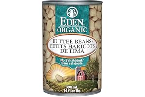 Eden Foods Butter Beans, Baby Lima, 398ml