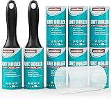 USION Extra Sticky Lint Rollers 480 Refills & 2 Handles Pet Hair view 1