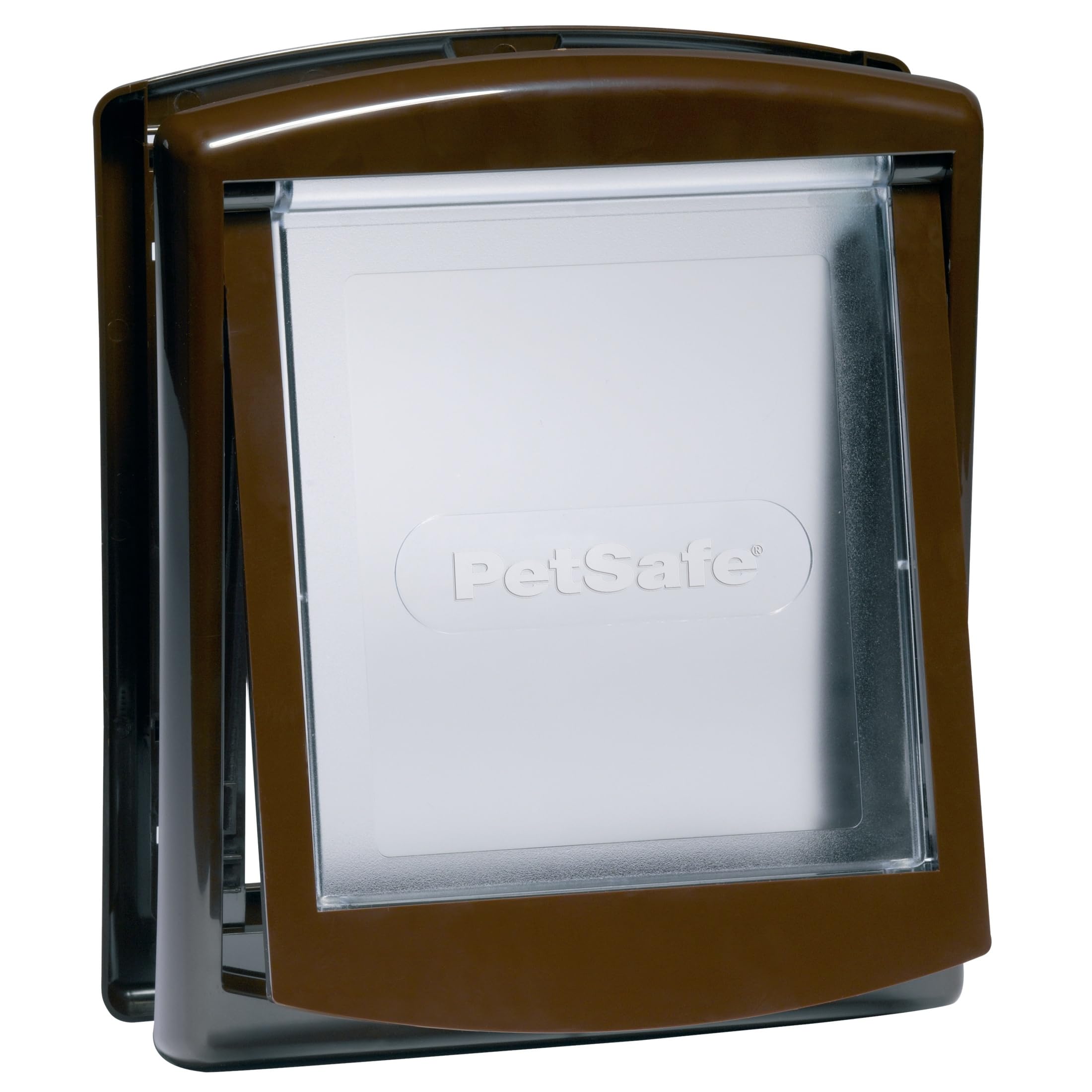PetSafe — Original Staywell cat and dog flap, 2 ways in — entry and exit - Pet door. Durable, Rigid, Closure Panel (sold separately) - Brow (S)