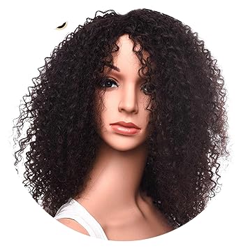 Amazon Com Long Afro Kinky Curly Wigs For Black Women Kanekalon