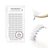 NAGARAKU Premade Fans Eyelash Extensions Premade