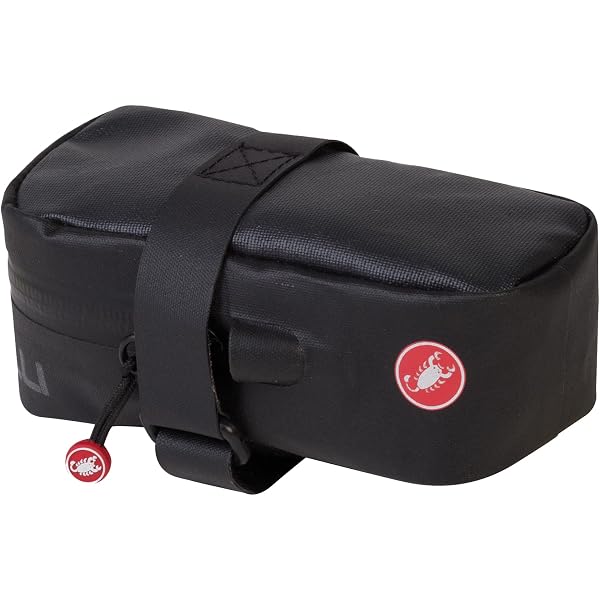 CASTELLI Pro Race Rain Bag, Waterproof Race Day Essentials Cycling Storage Bag with Vented Shoe Compartment - Black - One Size, Panniers & Rack Trunks