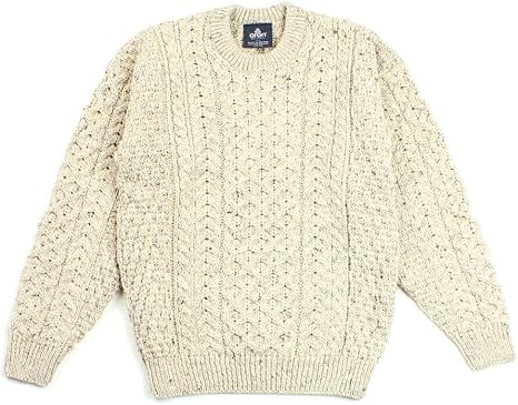 Amazon アランウーレンミルズ ニットプルオーバー セーター アランニット レディース ベージュネップ 033 F Xxl フリー セーター 通販