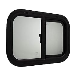 RecPro RV Window | 21"W X 14"H | Teardrop Style