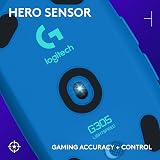 Logitech G305 Lightspeed Wireless Mouse HERO 12K 12000 DPI 99g Blue view 2
