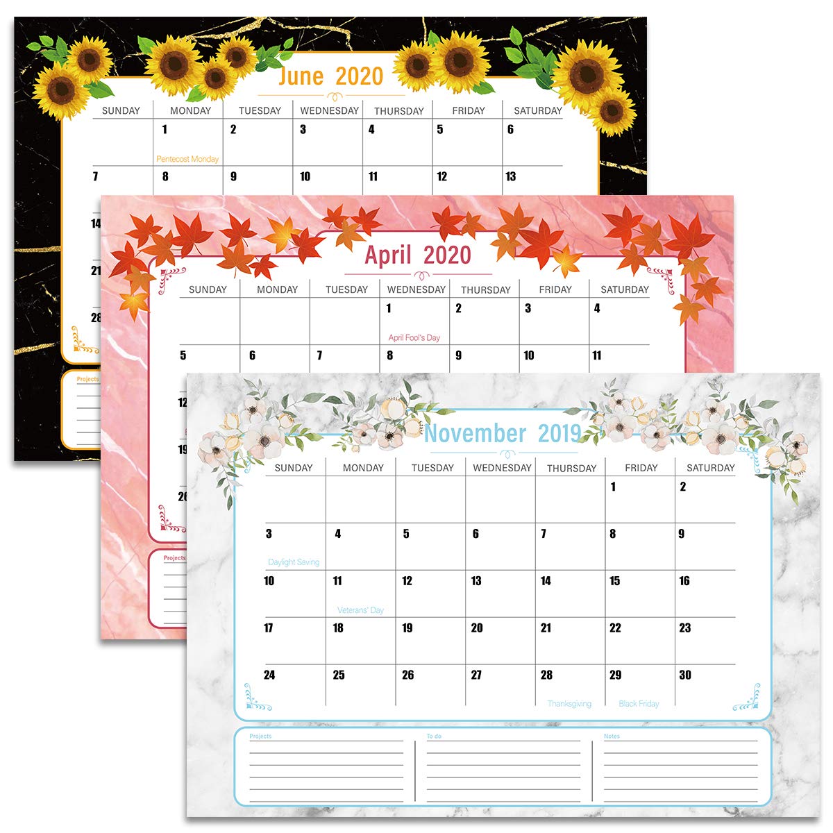 Best man teacher desk calendar