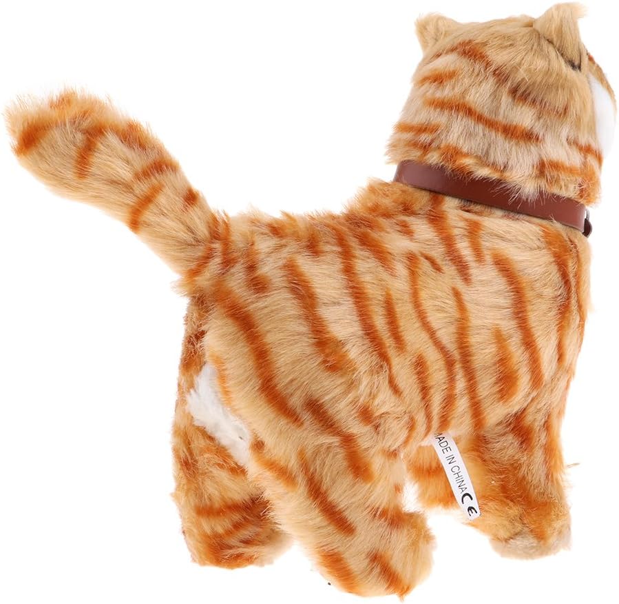 walking meowing cat toy