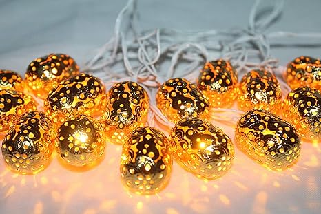 Buy Shop King Metal 16 Led Globe String Lights Plug In Fairy