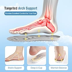 4D Cloud Soles for Men - Soft Memory Foam