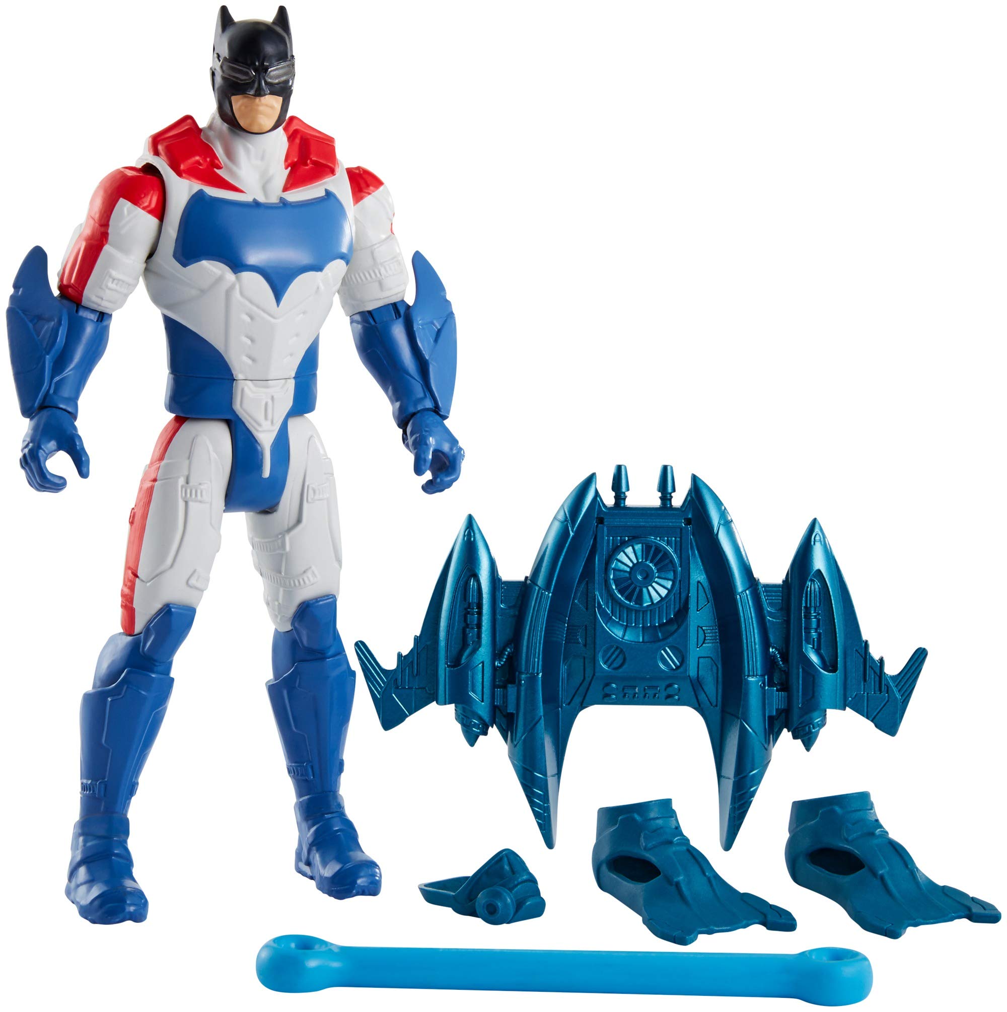 Justice League FNY58 Power Slingers Batman Figure, Multi-Colour