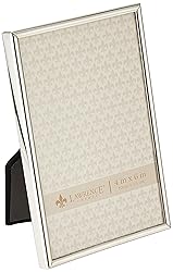 Lawrence Frames Simply Metal Picture Frame, 4 by