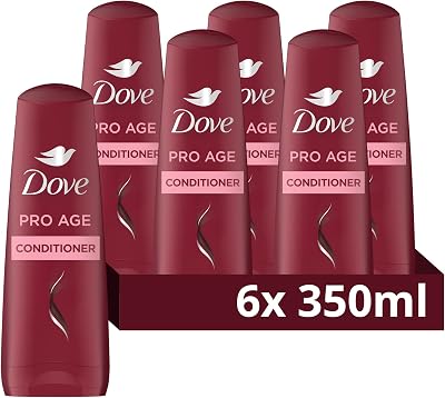 Dove Pro-Age Conditioner for Brittle Hair Repair, Restores Fullness, Strength,