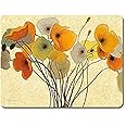 Placemats, Heat-Resistant Dining Table Place Mats Anti-Skid Kitchen Tableware Mats Cork Coaster 2PCS by YaYiYo - 40 x 30 cm (15.7 X 11.8 Inch)