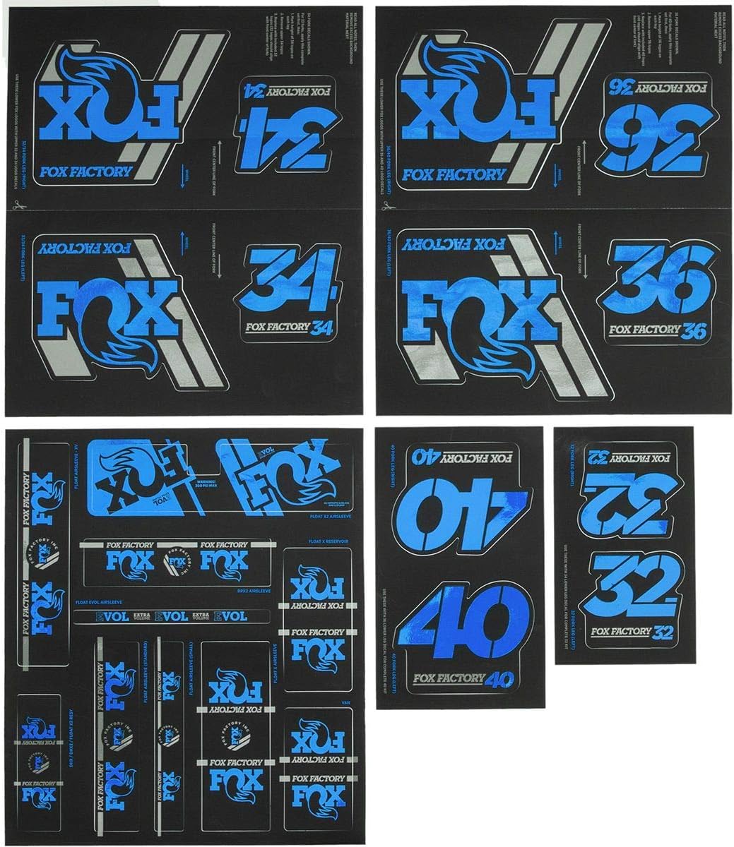 Fox Racing Shox Heritage Fork and Shock Decal Kit