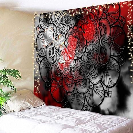 Amazon Com Ambzek Red Black Marble Mandala Tapestry 59hx78w Inch Women Floral Flower Psychedelic Trippy Abstract Modern Art Wall Hanging Bedroom Living Room Dorm Decor Fabric Everything Else ambzek red black marble mandala tapestry 59hx78w inch women floral flower psychedelic trippy abstract modern art wall hanging bedroom living room dorm