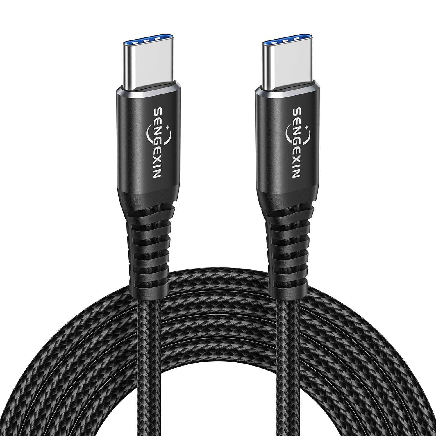 SENGEXIN iPhone 15 Charger Cable 60W 2M,USB C Charger Cable Fast Charging Type C Cable for iPhone 15/15 Plus/15 Pro/15 Pro Max,MacBook Pro,iPad Pro,Galaxy S23 Ultra S22 S21 S20 and More