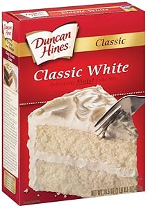 Duncan Hines, Classic White Cake Mix, 16.50oz Box (Pack of 2)
