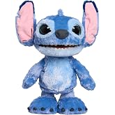 Disney Stitch Ultimate Stitch Interactive 17" Plush Toy, 100+ Sounds | Sounds &amp; Reactions, Inspired by Disney&rsquo;s Live-Action Lilo &amp; Stitch Film, Holiday Stocking Stuffers, Gifts, Presents, Kids 3+