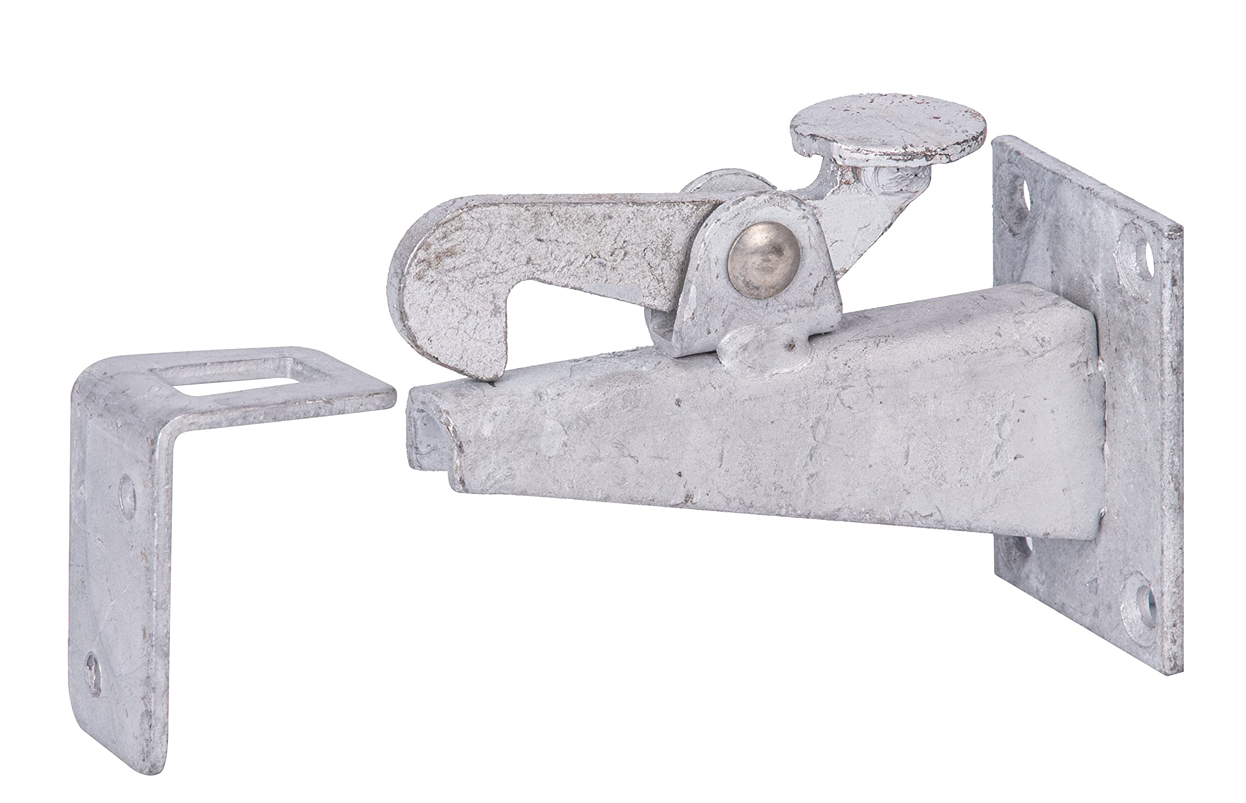 GAH-Alberts 411756 Gate Lock Hot-Dip Galvanised Depth 100 mm Height 65 mm Width 50 mm