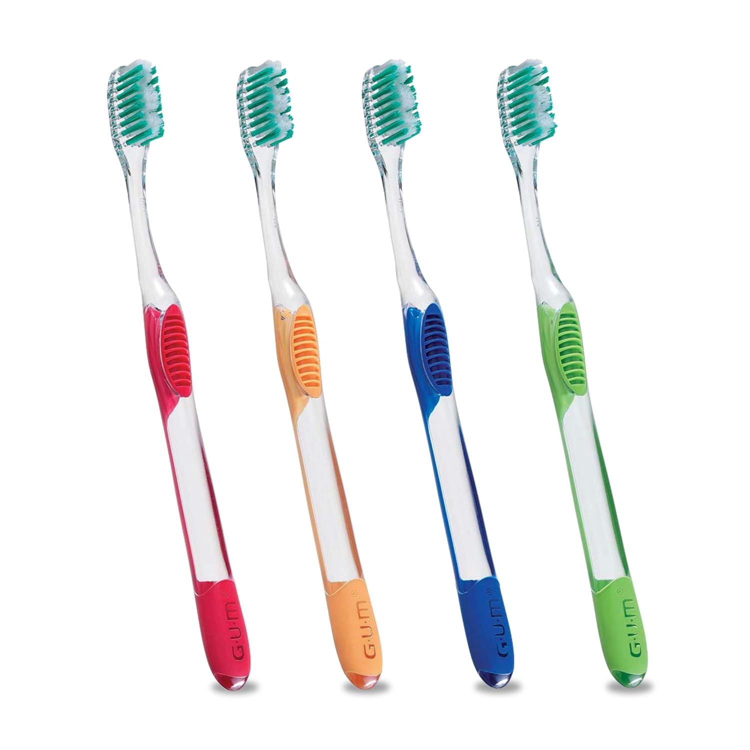 GUM Micro Tip Toothbrush, Compact Soft Bristles, Item 471 Professional