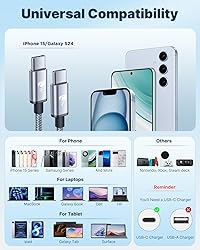 Aioneus USB C to USB C 100W 5A Fast Charging Cable
