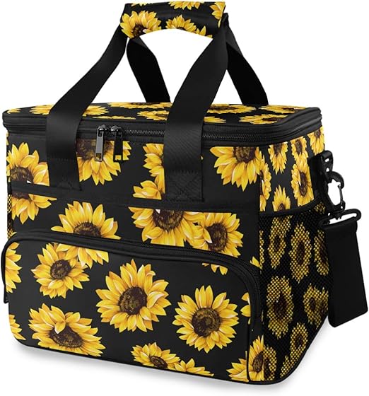 sunflower lunch bag