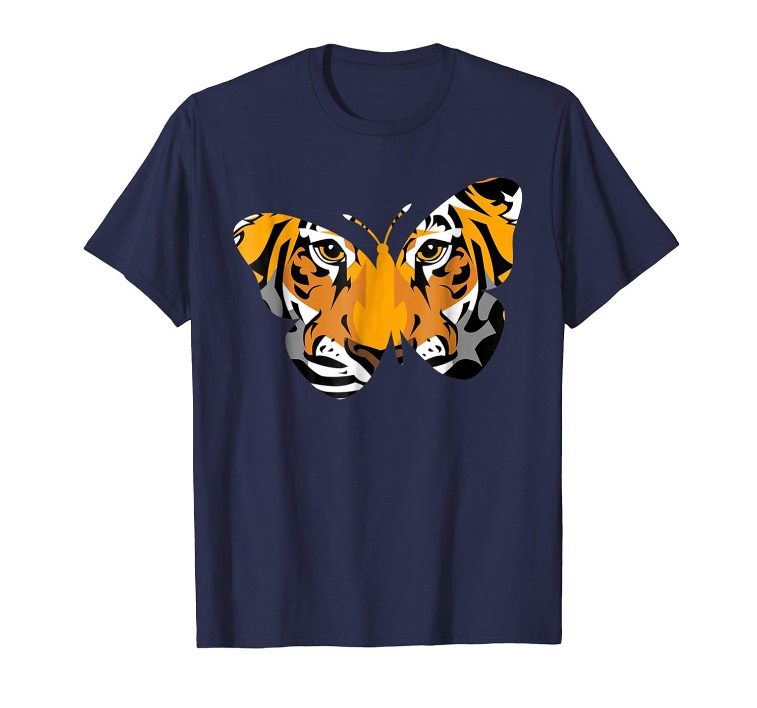 Butterfly Halloween Tiger gift tshirt cute tigress Pumpkin- TPT