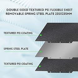 IdeaFormer Double Sided Black Textured PEI Build