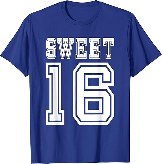Amazon.com: Sweet 16 Birthday T-Shirt 16th Birthday Gift: Clothing